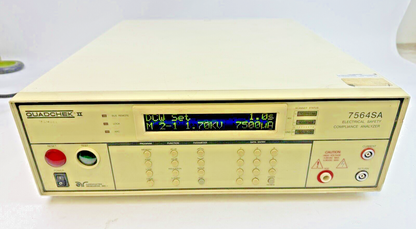 ASSOCIATED RESEARCH INC - 7564SA - QUADCHECK II - ELEC. SFTY COMPLIANCE ANALYZER