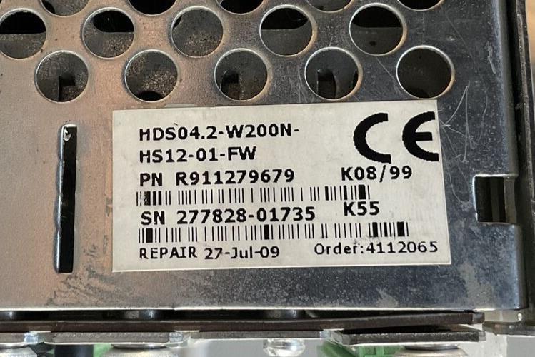 INDRAMAT HDS04.2-W200N-HS12-01-FW SERVO DRIVE HSM01.1-FW DAE02.1 DAG01.2 DSS02.1
