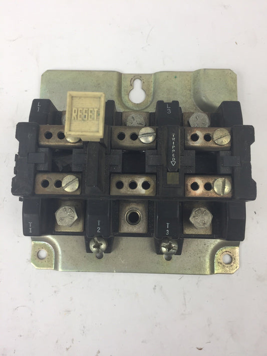 ALLEN BRADELY 592-D0V16 OVERLOAD RELAY SER A 120-600VAC