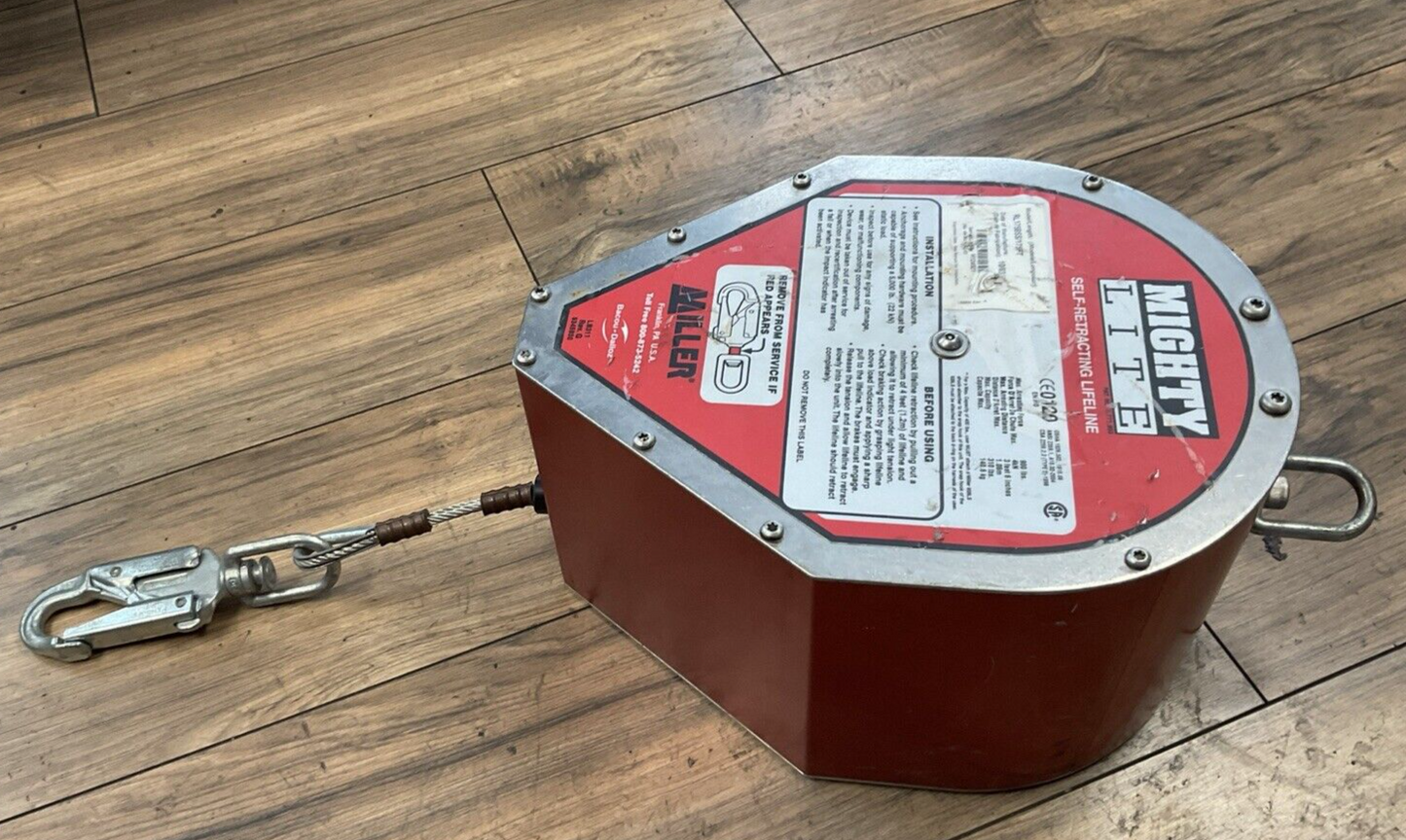 MILLER RL175BSS/175FT MIGHTY LITE SELF-RETRACTING LIFELINE