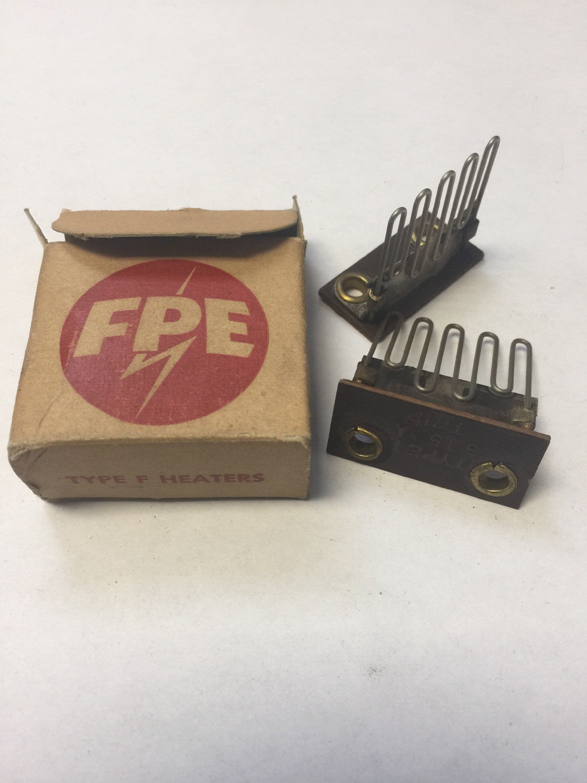 FEDERAL PACIFIC FPE TYPE F HEATERS TRIP RATING3.15 AMPS