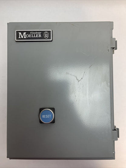 KLOCKNER MOELLER S3GK23X30X17.5/M+W INDUSTRIAL CONTROL PANEL DIL 1 M-Z1 STARTER