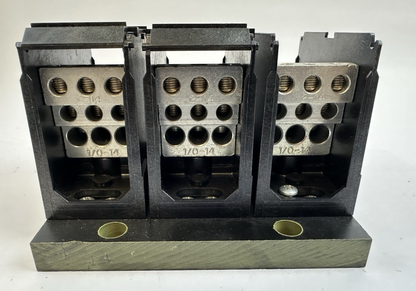SQUARE D 9080-LBFA369136 3P 335A 600V POWER DISTRIBUTION BLOCK