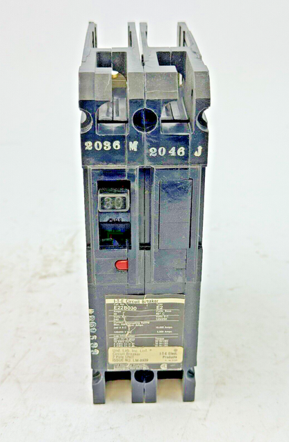 SIEMENS / ITE - ED22B030 - MOLDED CASE CIRCUIT BREAKER - 2 POLE/240 VAC/ 30A-NEW
