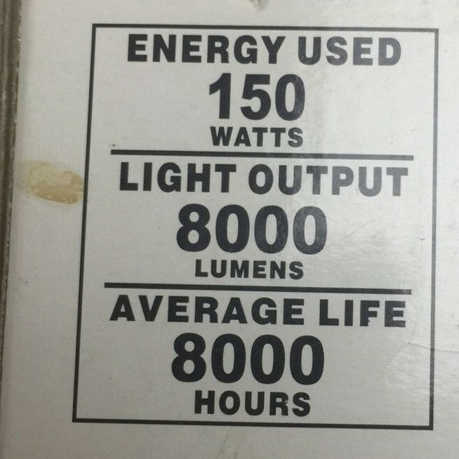 LONGSTAR FE-IIIB-150W COMPACT FLUORESCENT LAMP 150W E39 5000K 120V 60HZ 1900mA