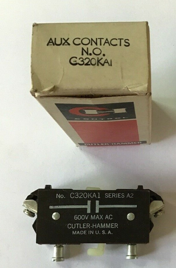 CUTLER HAMMER C320KAI AUXILIARY CONTACTS ***LOTOF2***