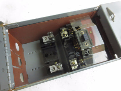 WESTINGHOUSE FDPT2211R TWIN PANEL SWITCH / FDP UNIT - 240VAC, 30A, 2-POLE