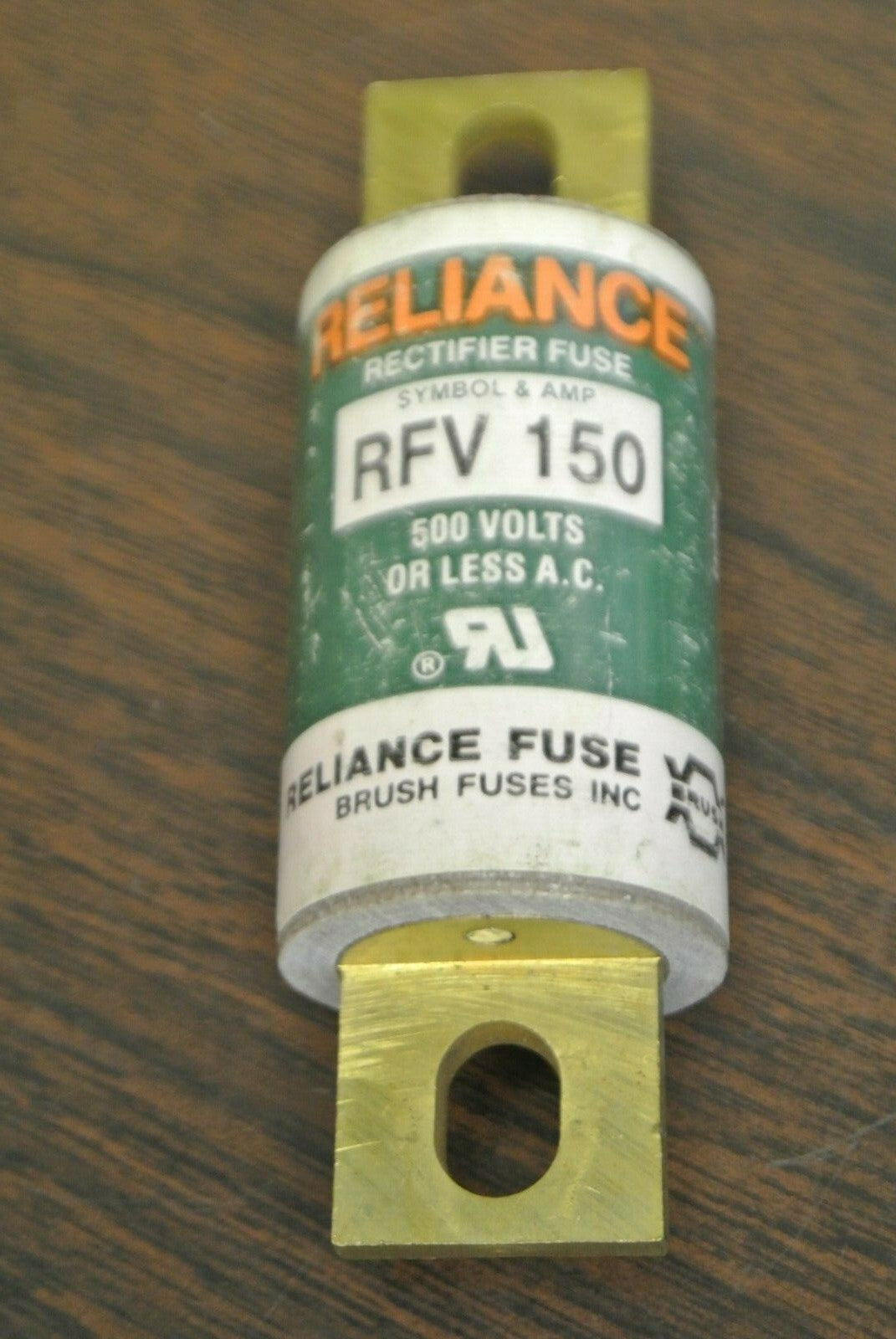 RELIANCE RFV150 RECTIFIER FUSE / 150A / 500V / NEW SURPLUS