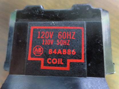 ALLEN-BRADLEY 84AB86 OPERATING COIL - 110V, 50Hz, 120V, 60Hz