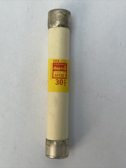 SHAWMUT A6Y30 TYPE 1 AMP-TRAP FUSE 600V 30AMP (LOT OF 10)