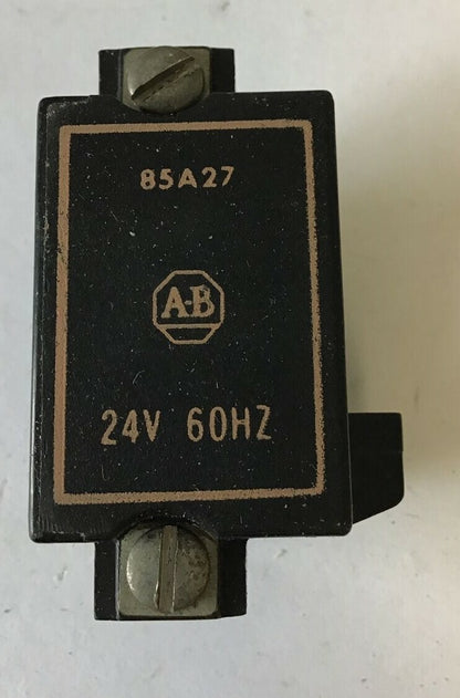 ALLEN BRADLEY 85A27 COIL 24V 60HZ