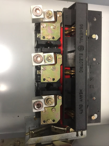 GE THN3364 SAFETY SWITCH 200AMP 250VDC 600VAC 150HP 3 PHASE NON-FUSIBLE MODEL 10