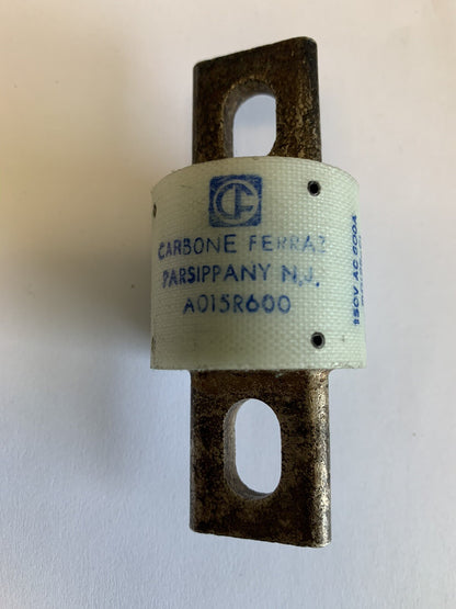 CARBONE-FERRAZ A015R600 SEMICONDUCTOR / RECTIFIER FUSE / 150A / 600V "Lot of 3"