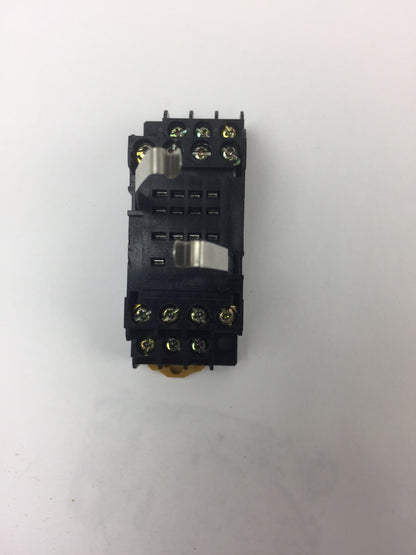 OMRON MY4Z-CR RELAY 220/240 VAC WITH OMRON PYF14A-E RELAY SOCKET