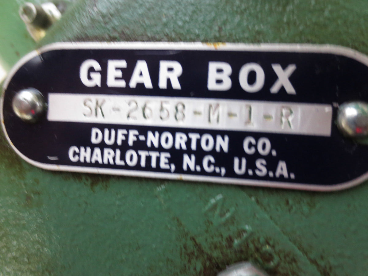 DUFF-NORTON SK-2658-M-1-R GEAR BOX