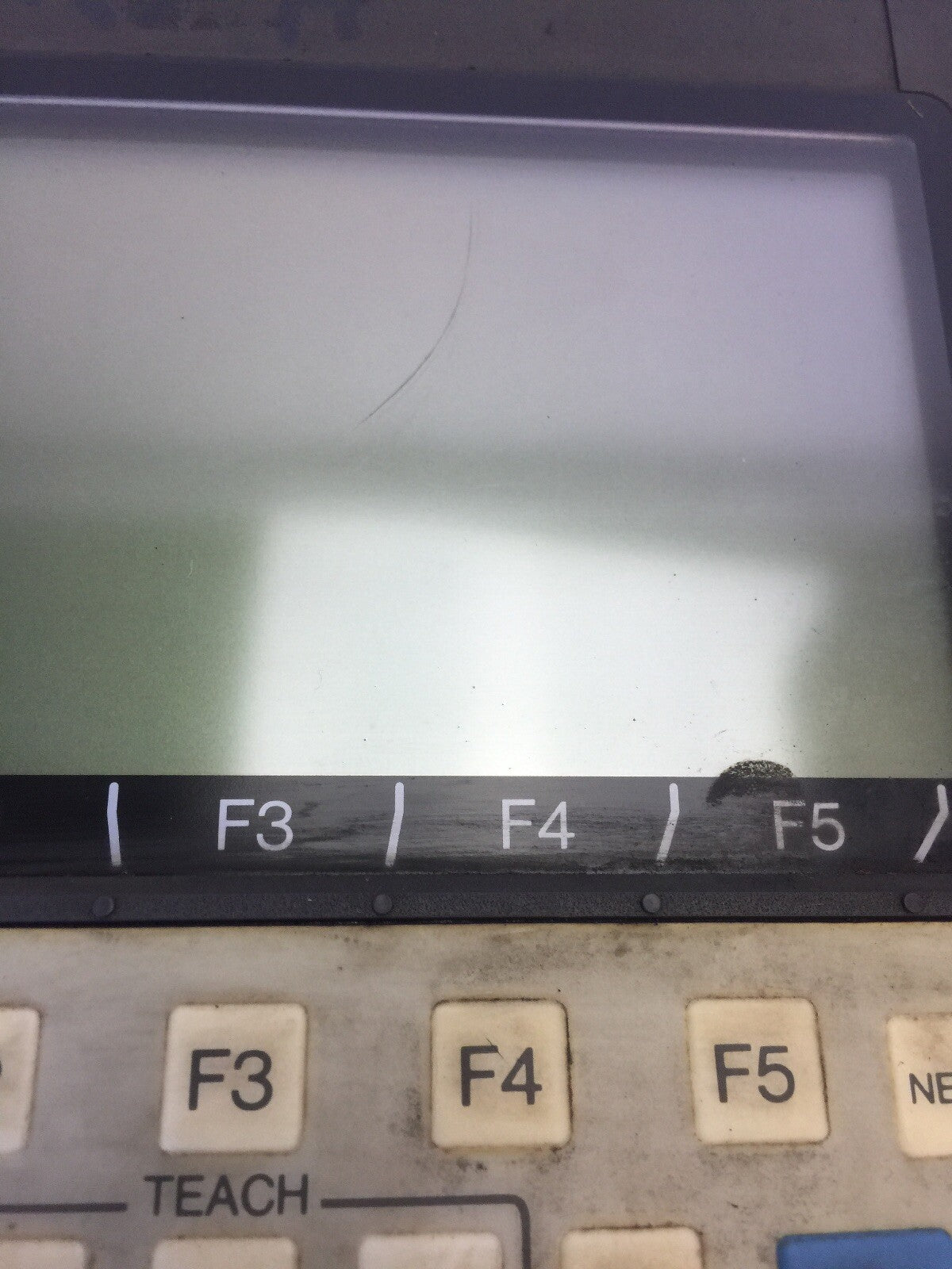 FANUC A05B-2301-C360 TEACH PENDANT SCRATCH IN GLASS
