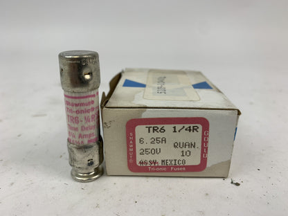 Gould Shawmut Tri-Onic TR6 1/4R 6 1/4A 250V