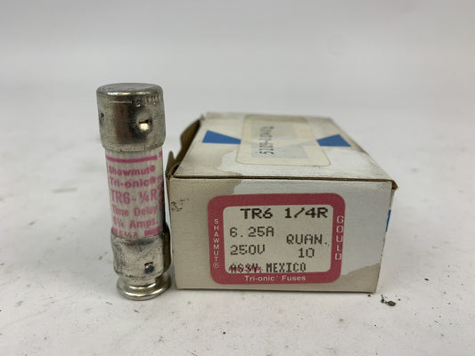 Gould Shawmut Tri-Onic TR6 1/4R 6 1/4A 250V