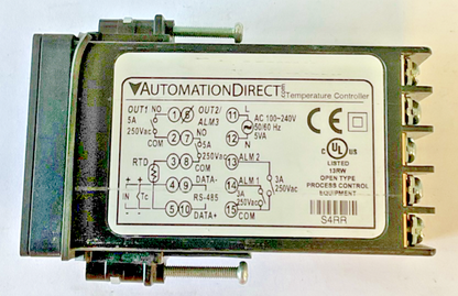 AUTOMATION DIRECT SL4848-RR TEMPERTAURE CONTROLLER 240V 50/60HZ 5VA V1.60