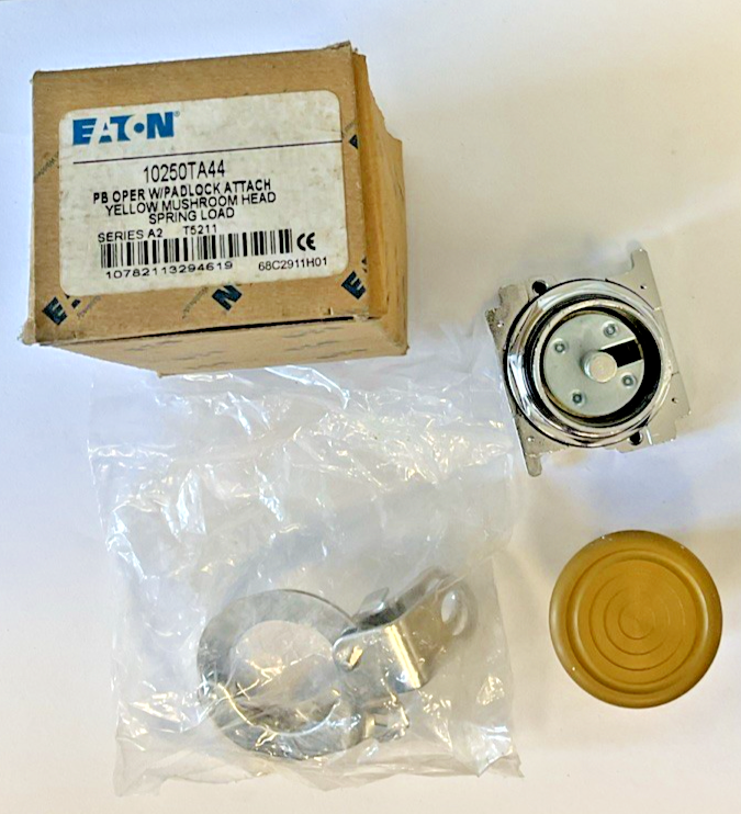 EATON 10250TA44 PUSHBUTTON OPERATOR W/PADLOCK ATTACHMENT