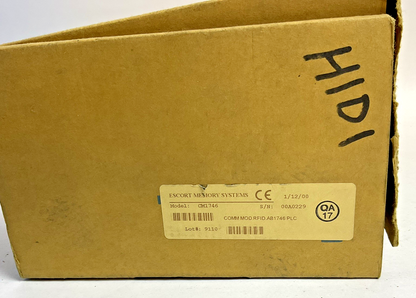 ESCORT MEMORY SYSTEMS CM1746 I/O MODULE
