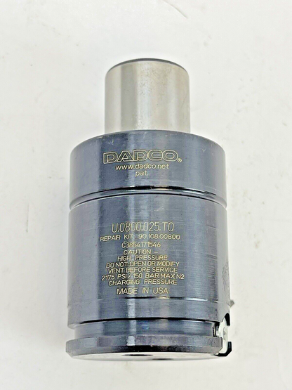 DADCO - U.0800.025 - NITROGEN GAS SPRING - 2175 PSI - 150 BAR - ULTRA FORCE