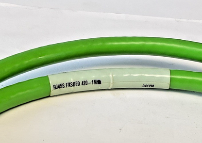 TURCK RJ45S FKSDED 420-1M PROFINET CORDSET***LOTOF3***