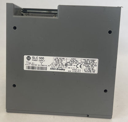 ALLEN BRADLEY 1746-P1 POWER SUPPLY SER A OUTPUT 5/24VDC 2/0.2A 1746-A7 7-SLOT