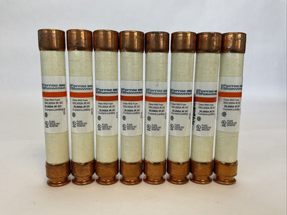 FERRAZ SHAWMUT TRS2-8/10R 2 8/10A 600V TRI-ONIC FUSE DUAL ELEMENT (LOT OF 8)