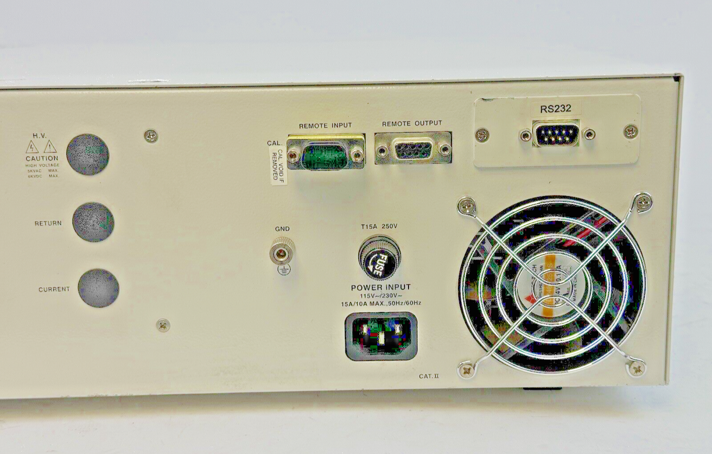 SCI/ SLAUGHTER - 04520 - MULTI FUNCTION TESTER AC/DC HIPOT INSULATION RESISTANCE