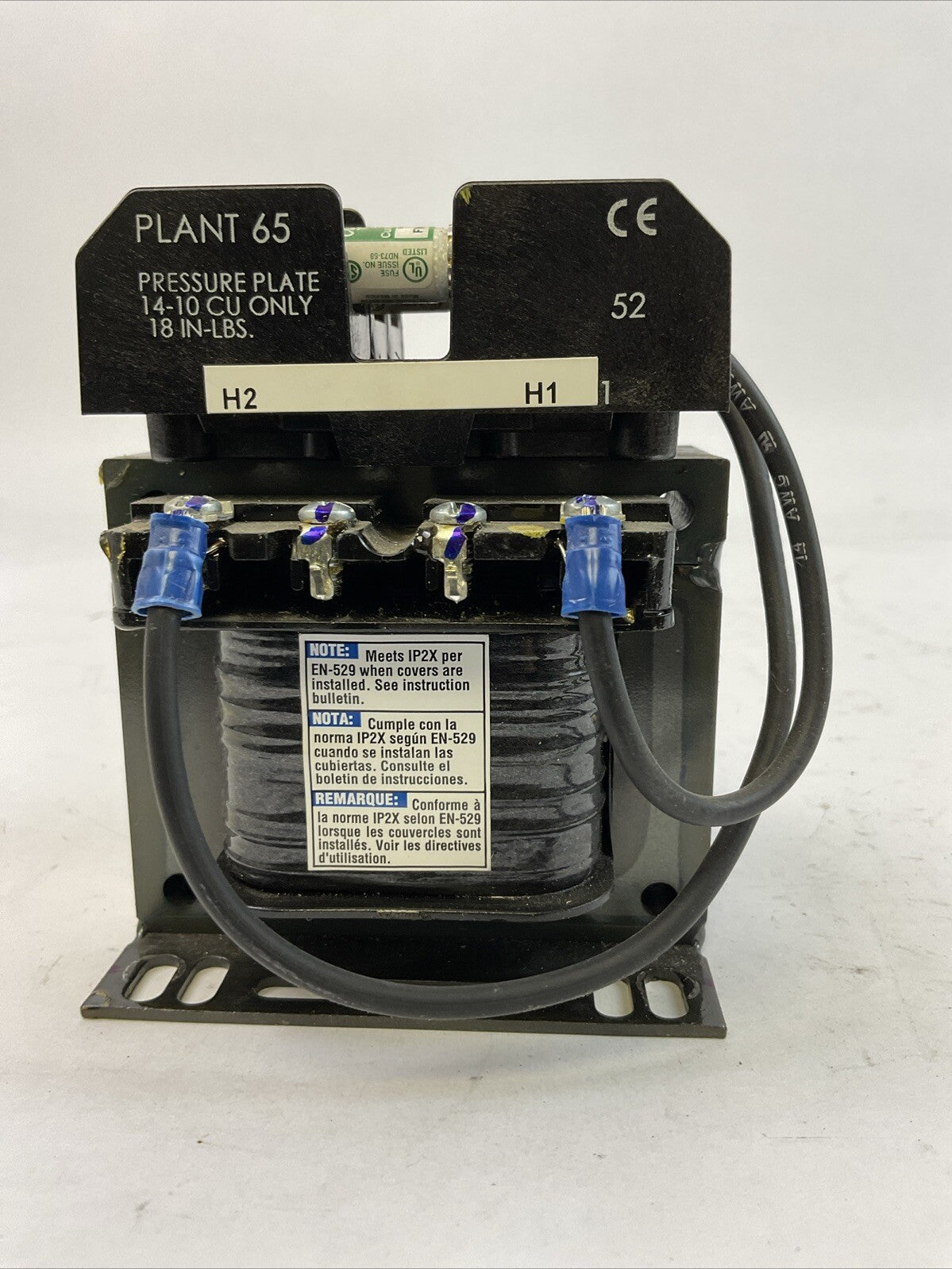 SQUARE D 9070TF100D3 TRANSFORMER 50/60HZ 0.1kVA