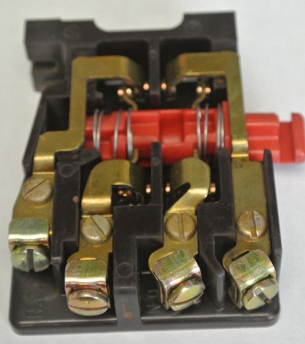 JOSLYN CLARK - KPMA - AUXILIARY CONTACT 10A, 600VAC 1 N.O. / 1 N.C - NEW SURPLUS