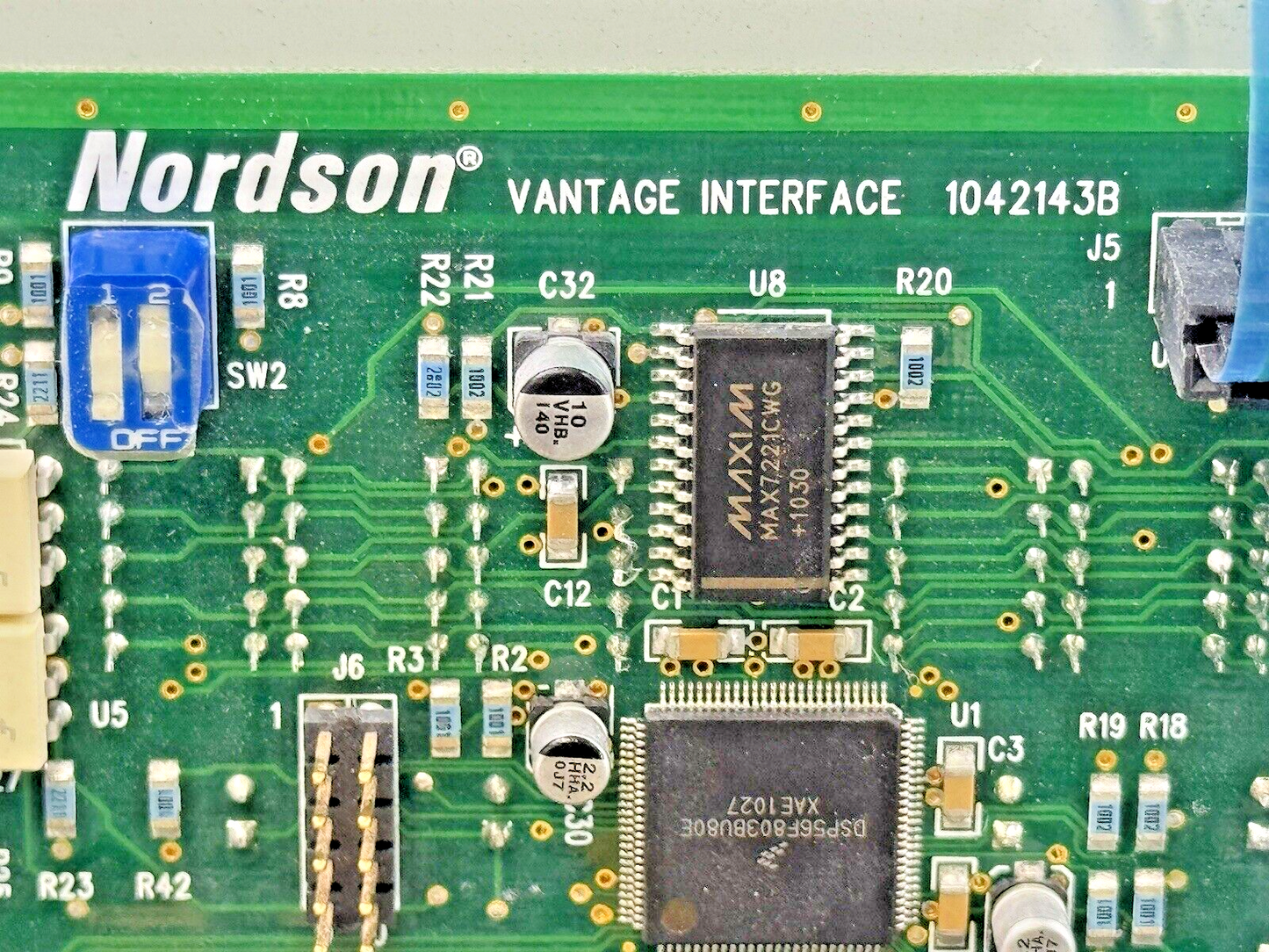 NORDSON - 1042143B - VANTAGE INTERFACE AND DISPLAY BOARD W/ 1023873C - DUAL GUN