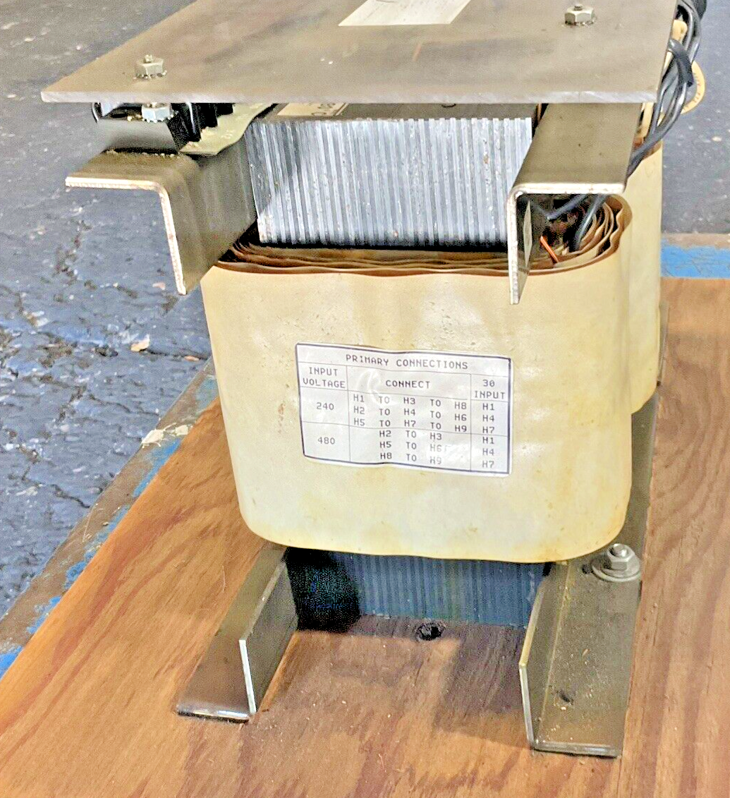 ALLEN BRADLEY 1388-T050DR TRANSFORMER 60HZ 240/480VAC 3PHASE 5KVA