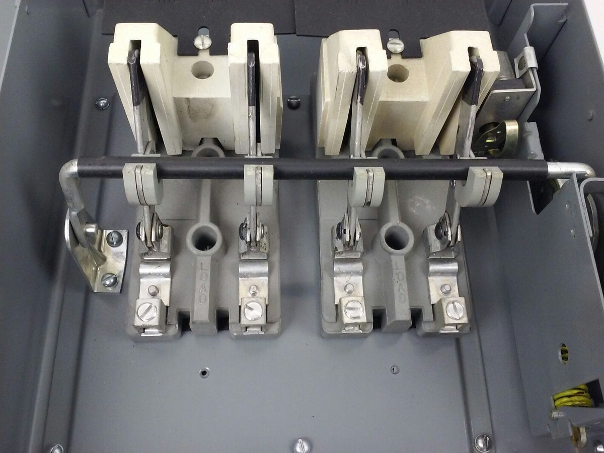 CUTLER HAMMER 4105H2432H, H.D. SAFETY SWITCH, 60A, 600VAC, 4 POLE, MAX H.P. 50