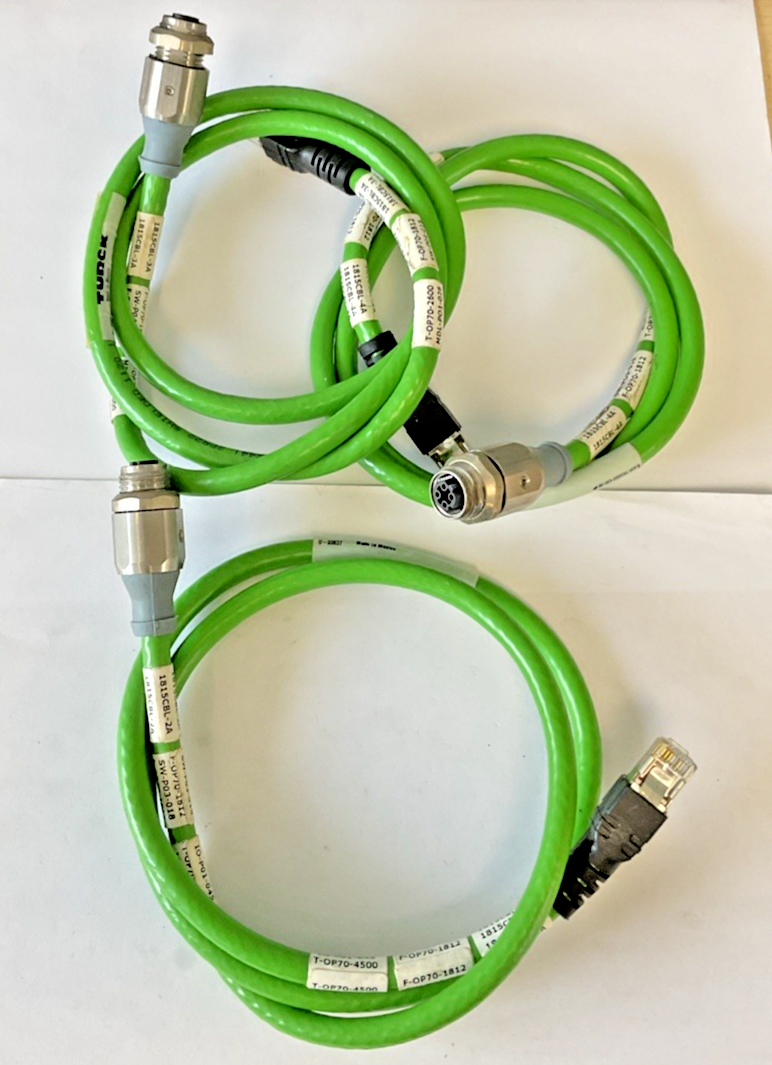 TURCK RJ45S FKSDED 420-1M PROFINET CORDSET***LOTOF3***