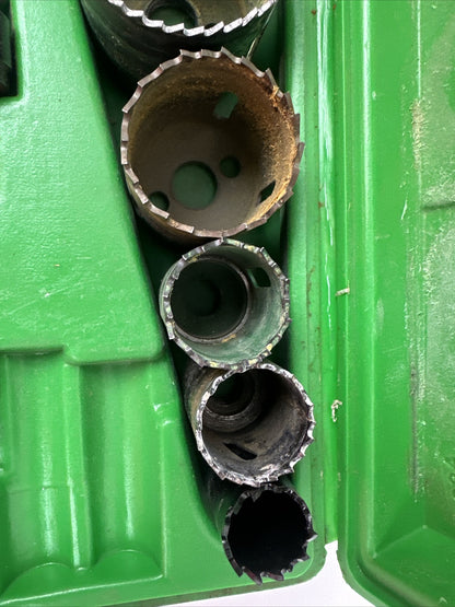 GREENLEE 830 HOLE SAW KIT 7/8" 1-1/8" 1-5/8" 2" & 2-1/2"