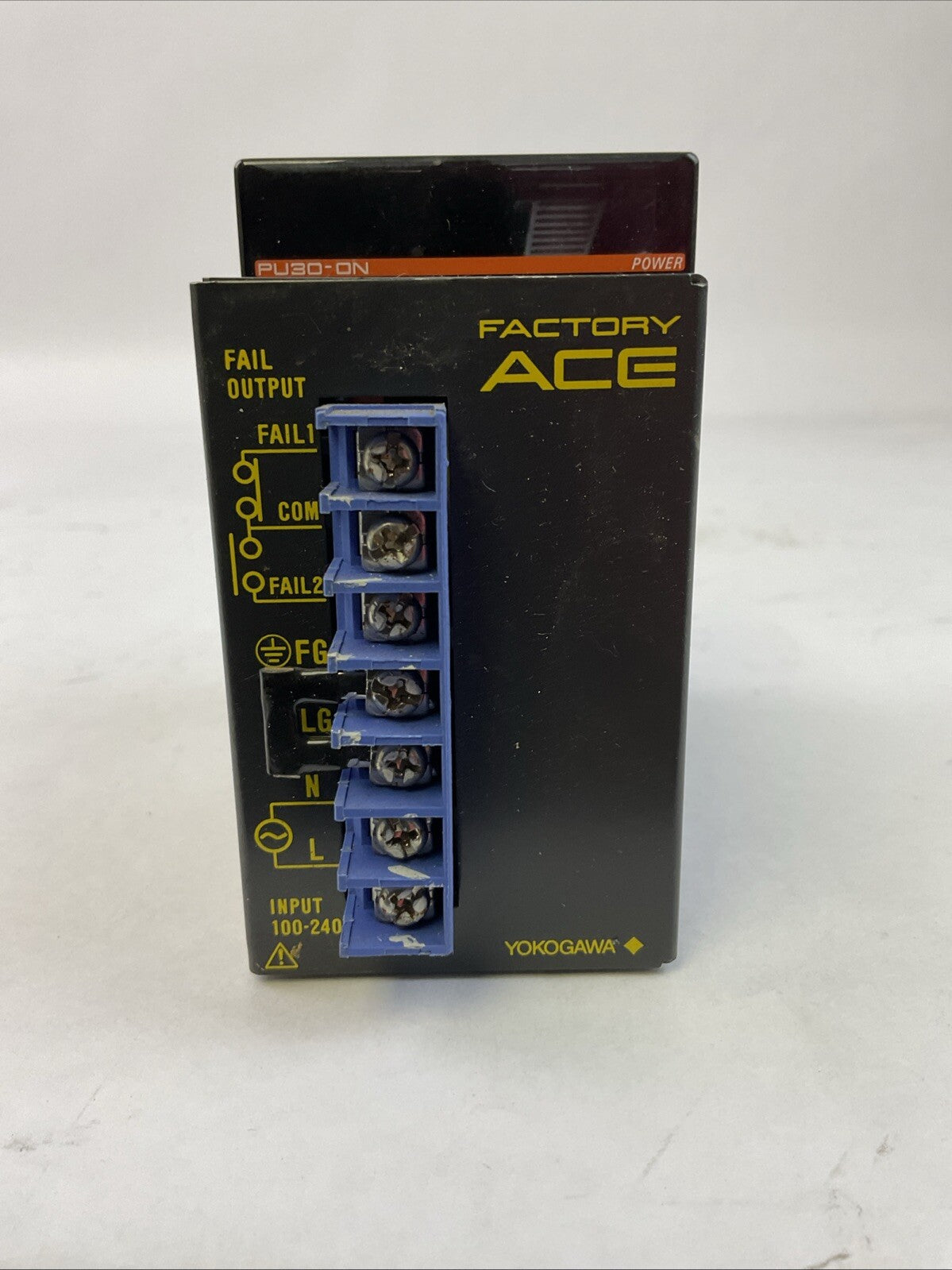 YOKOGAWA F3PU30-0N POWER SUPPLY OUTPUT 5VDC 6A INPUT 100-240VAC 100VA