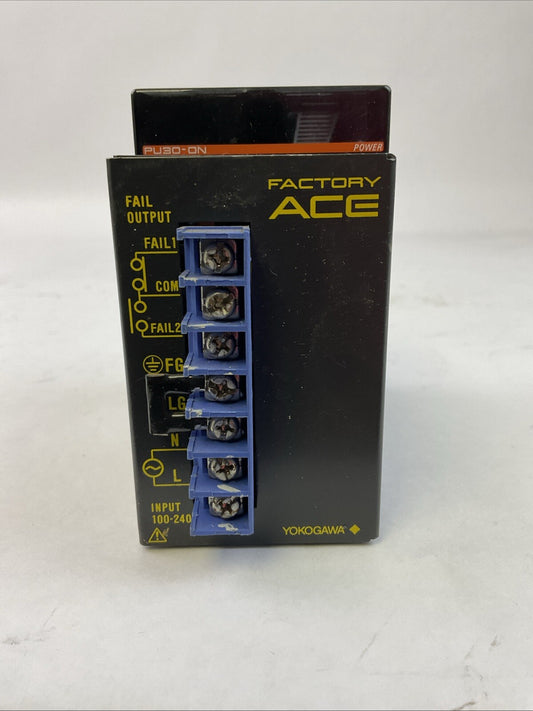 YOKOGAWA F3PU30-0N POWER SUPPLY OUTPUT 5VDC 6A INPUT 100-240VAC 100VA