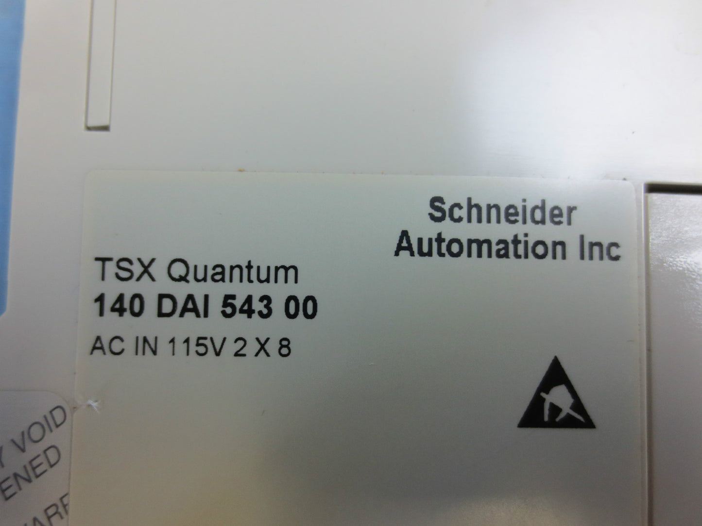SCHNEIDER MODICON 140 DAI 543 00 - 115VAC INPUT MODULE - NO TERMINAL STRIP