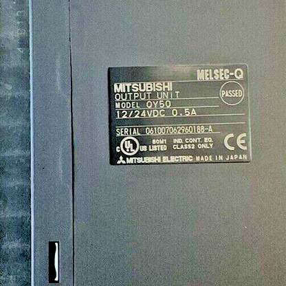 MITSUBISHI QY50 OUTPUT UNIT 12/24VDC 0.5A