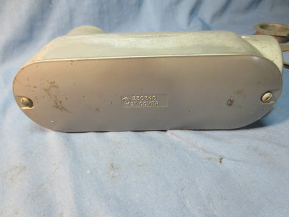 RED DOT LB 2" 2-INCH CONDUIT BODY w/ E30640 COVER - w/ NUT & WASHERS SHOWN