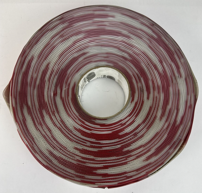 MIGHTY LINE RED & WHITE FLOOR TAPE 2" X 100'
