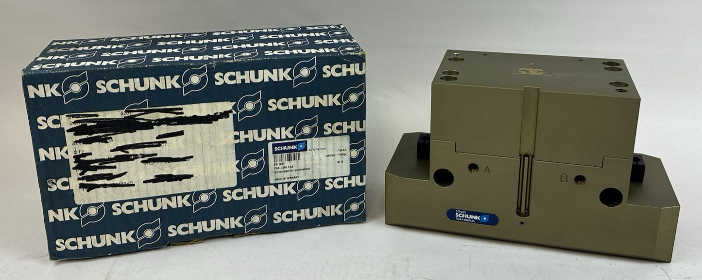SCHUNK PGN+200/1-AS 371405 UNIVERSAL PNEUMATIC GRIPPER