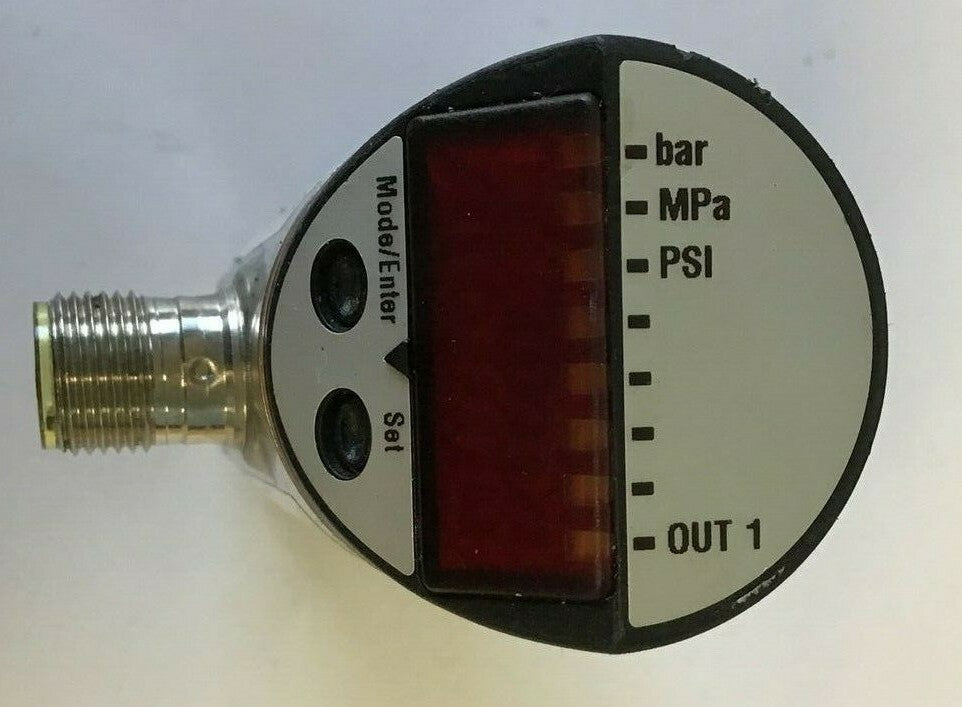 IFM PN5204 PRESSURE SWITCH PORT 1/4 18-36VDC 250MA