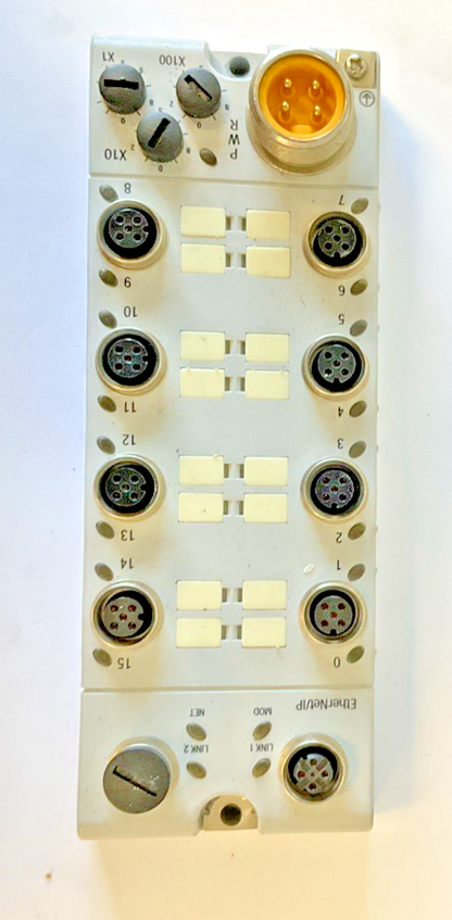ALLEN BRADLEY 1732E16CFGM12R ETHERNET MODULE SER.A VER.07 FW REV 1.008