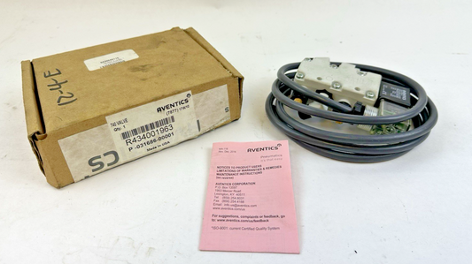 AVENTICS R434001963 SERIES 740 PNEUMATIC SOLENOID VALVE 120VAC 150 PSI AIR VALVE
