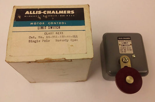 ALLIS CHALMERS  CLASS 6133 14-961-330-48-011 LIMIT SWITCH, NEW SURPLUS, 14961330