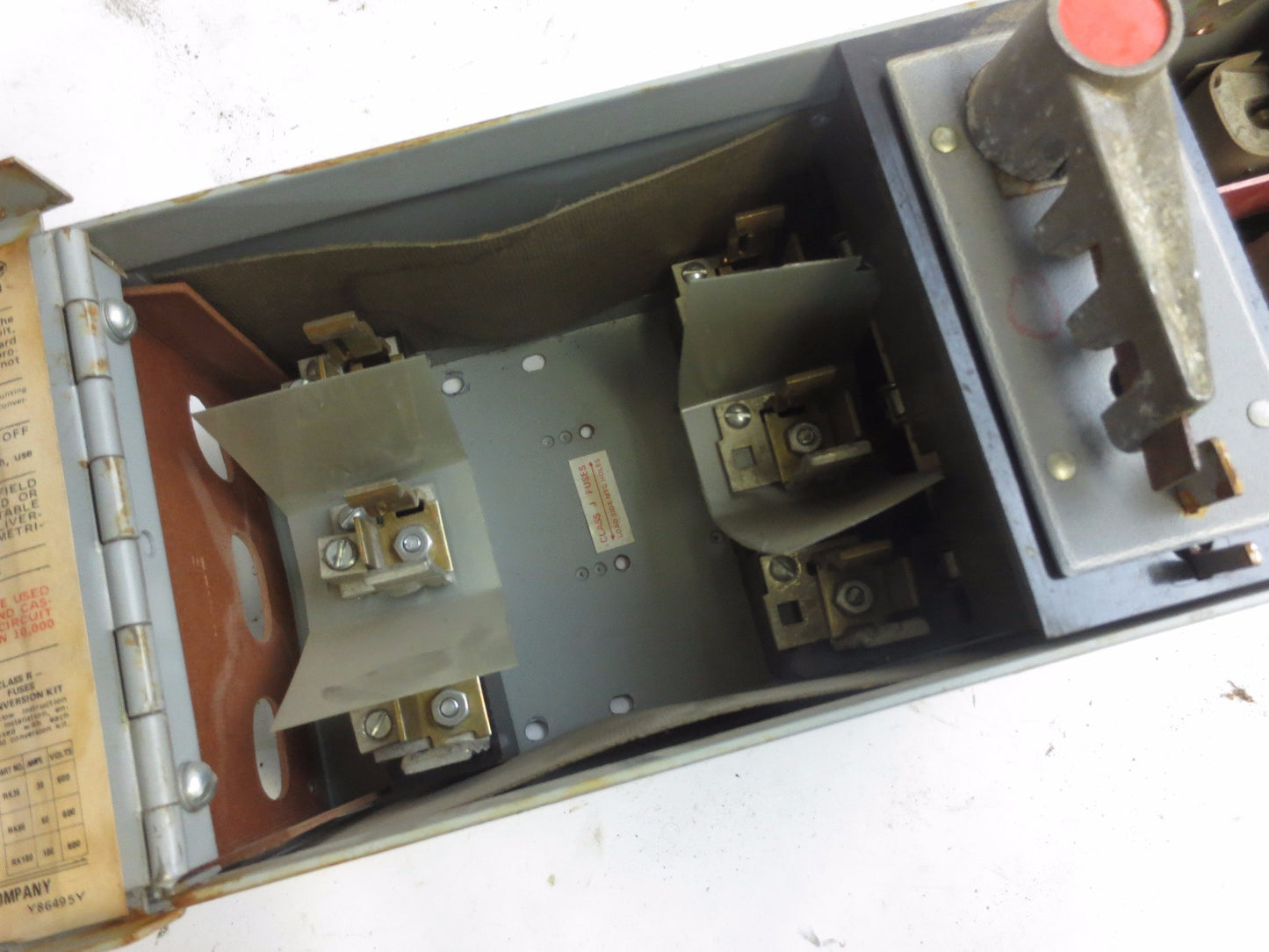 FPE / FEDERAL PACIFIC QMQB-3336R TWIN PANEL SWITCH - 480/600VAC, 30A, 3-POLE