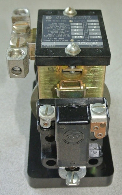 ALLEN-BRADLEY 809-A13E - INSTANTANEOUS TRIP CURRENT RELAY 60A  NEW SURPLUS